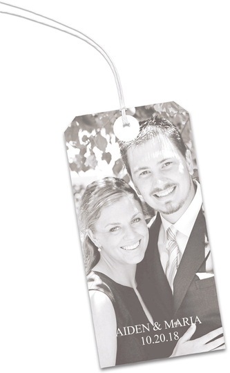 Photo Hanging Gift Tags